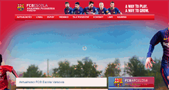 Desktop Screenshot of fcbescola.pl